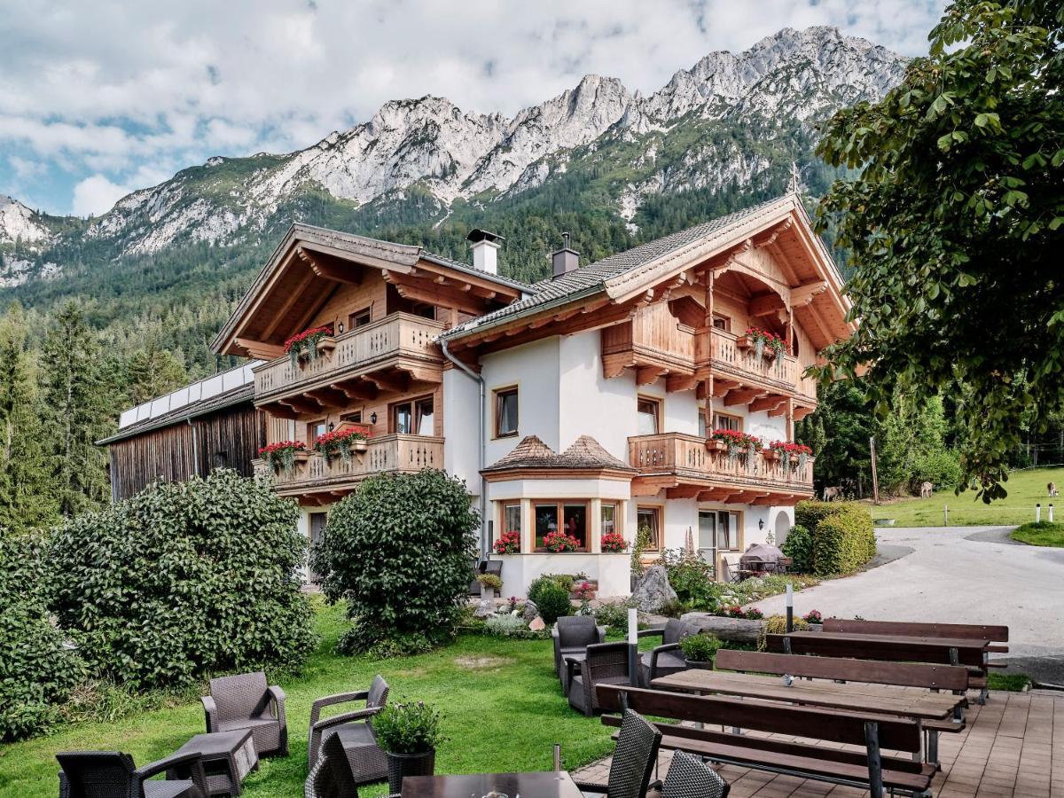Berggasthof Baernstatt Scheffau am Wilden Kaiser Kültér fotó