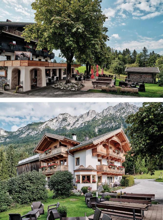 Berggasthof Baernstatt Scheffau am Wilden Kaiser Kültér fotó